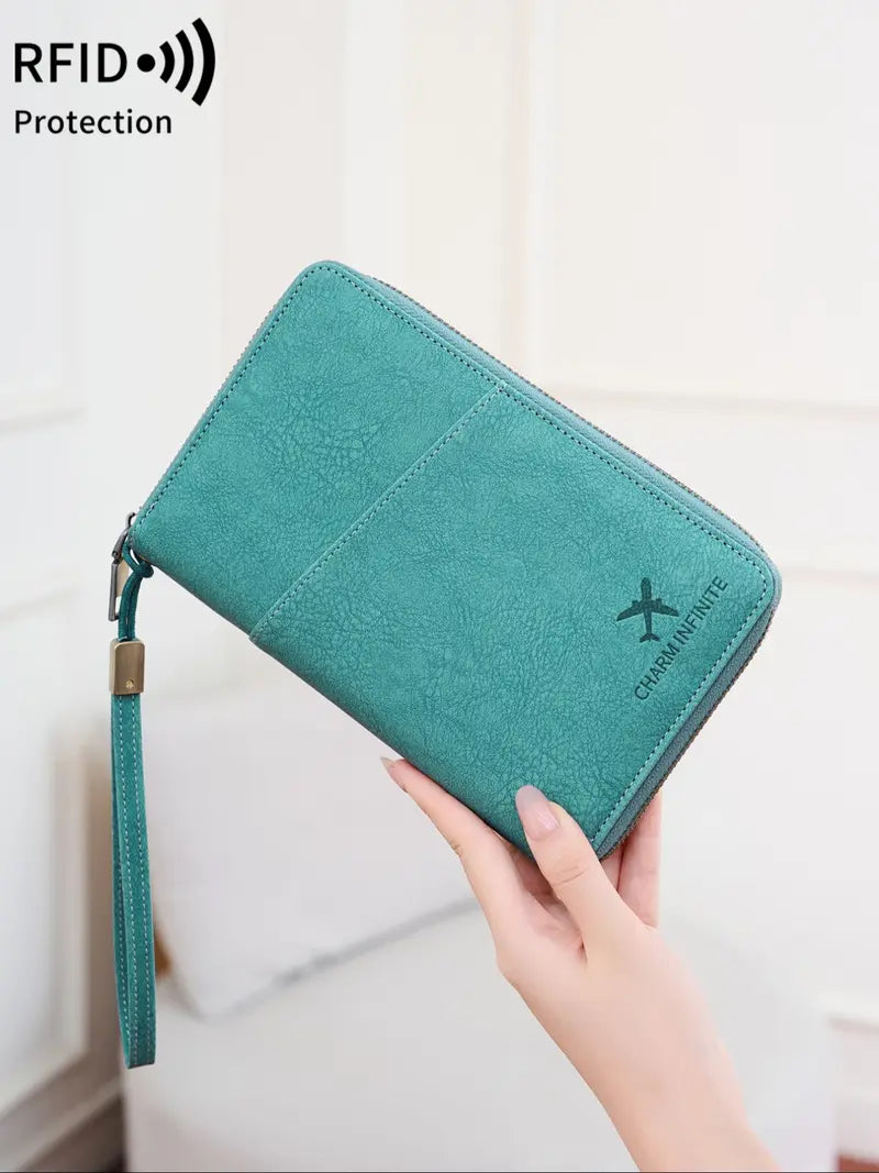 RFID Blocking Passport Holder Travel Smarter • Stay Organized • Secure Your Essentials