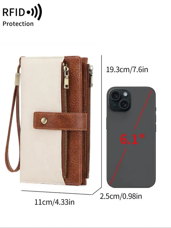 RFID Blocking Long Wallet for Women  Your Everyday Wallet — But Smarter, Safer & More Stylish