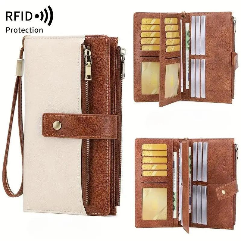 RFID Blocking Long Wallet for Women  Your Everyday Wallet — But Smarter, Safer & More Stylish