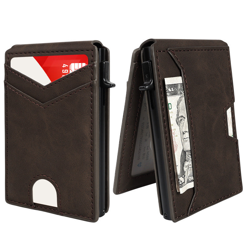 Minimalist RFID Blocking Wallet for Men Slim • Secure • Quick Access Everyday Carry