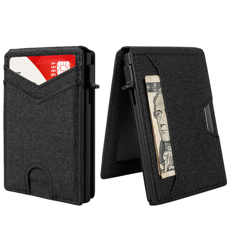 Minimalist RFID Blocking Wallet for Men Slim • Secure • Quick Access Everyday Carry