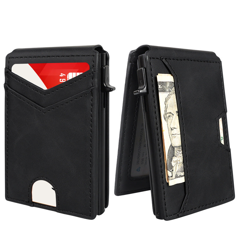 Minimalist RFID Blocking Wallet for Men Slim • Secure • Quick Access Everyday Carry