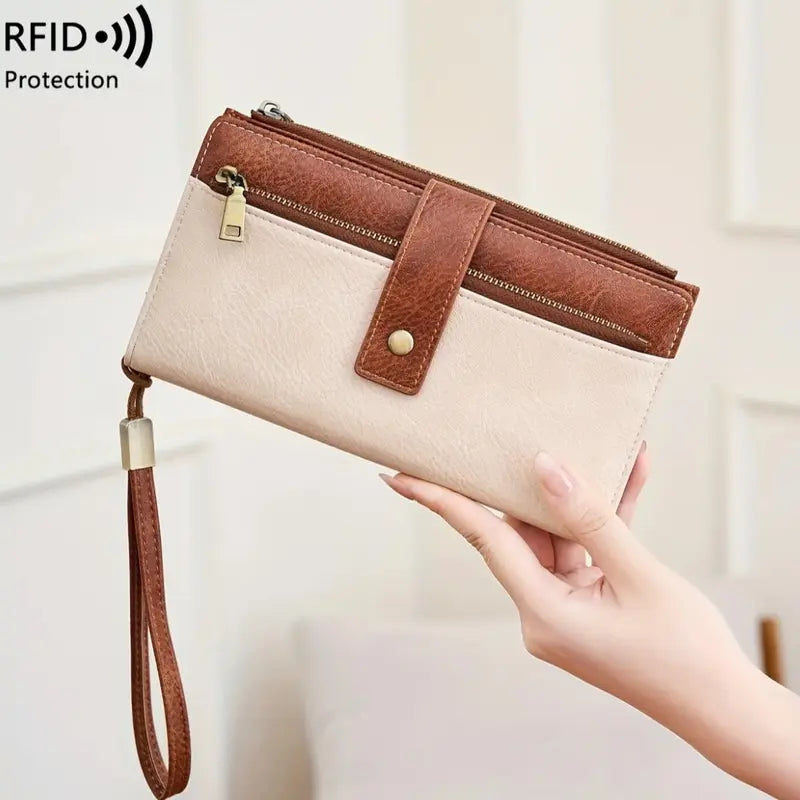 RFID Blocking Long Wallet for Women  Your Everyday Wallet — But Smarter, Safer & More Stylish