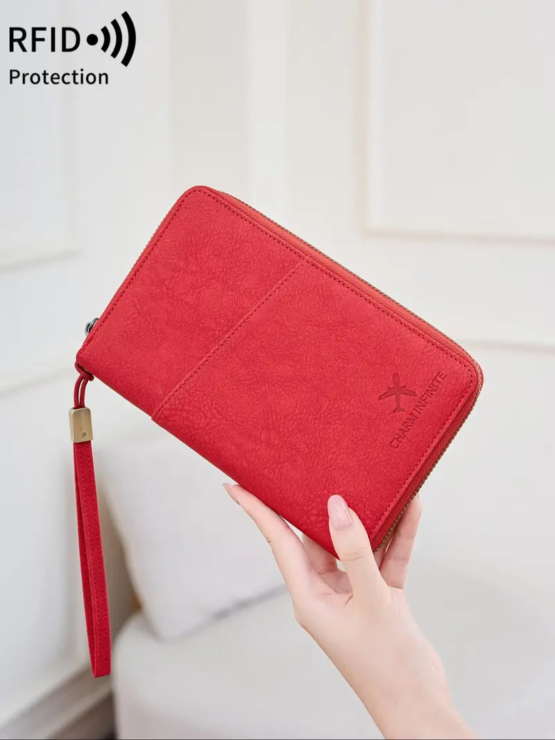 RFID Blocking Passport Holder Travel Smarter • Stay Organized • Secure Your Essentials