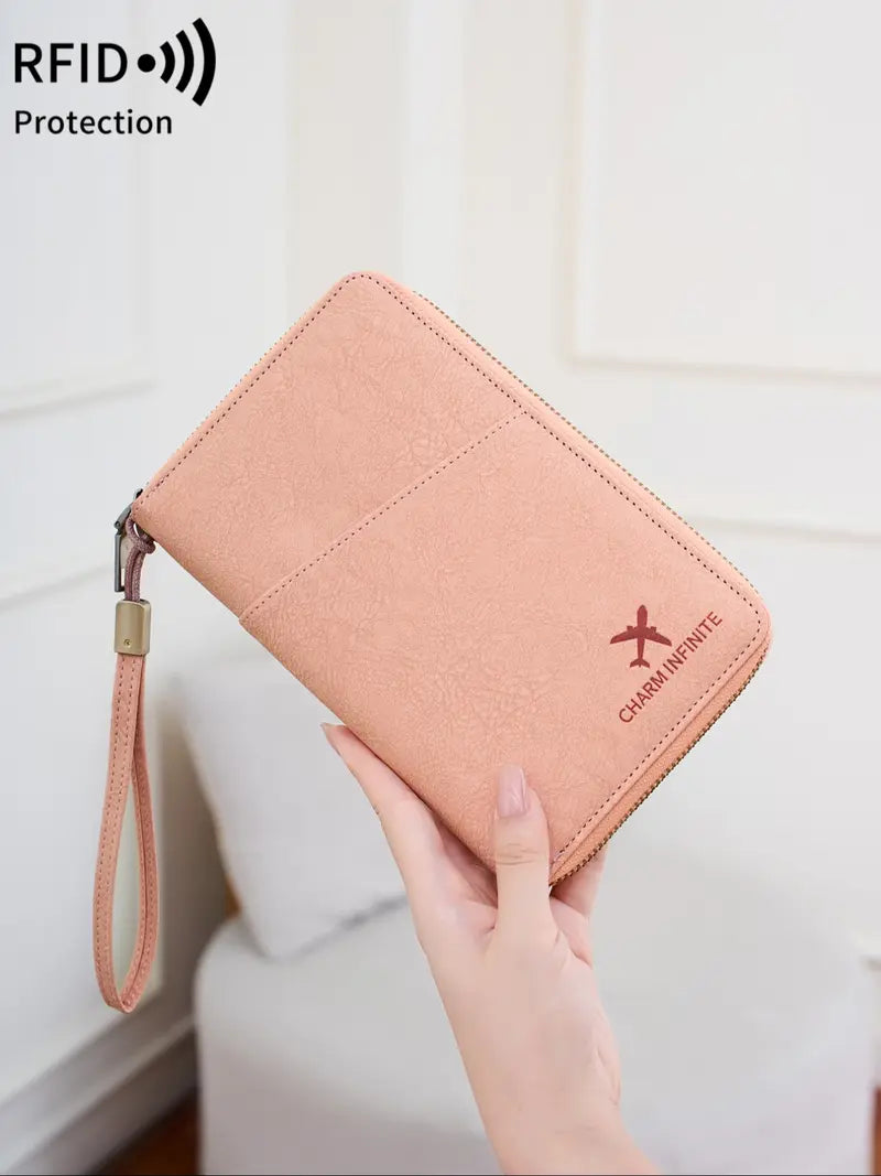 RFID Blocking Passport Holder Travel Smarter • Stay Organized • Secure Your Essentials
