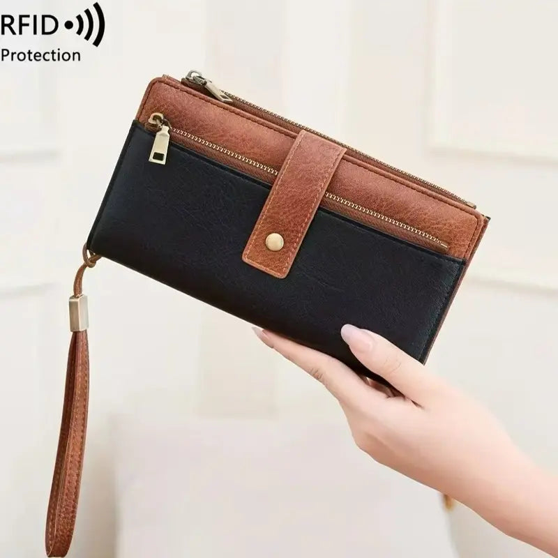 RFID Blocking Long Wallet for Women  Your Everyday Wallet — But Smarter, Safer & More Stylish